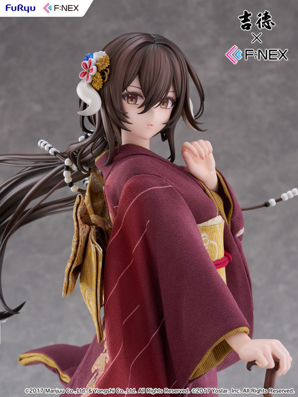 Yoshitoku x F:NEX Mikasa blue flower komachi ver -Japanese Doll- 1/4