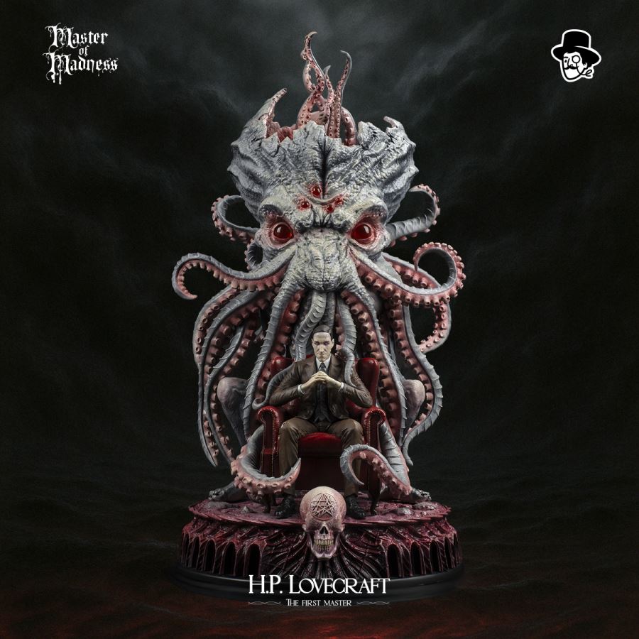 H.P.Lovecraft The First Master and The necronomicon - Master of Madness