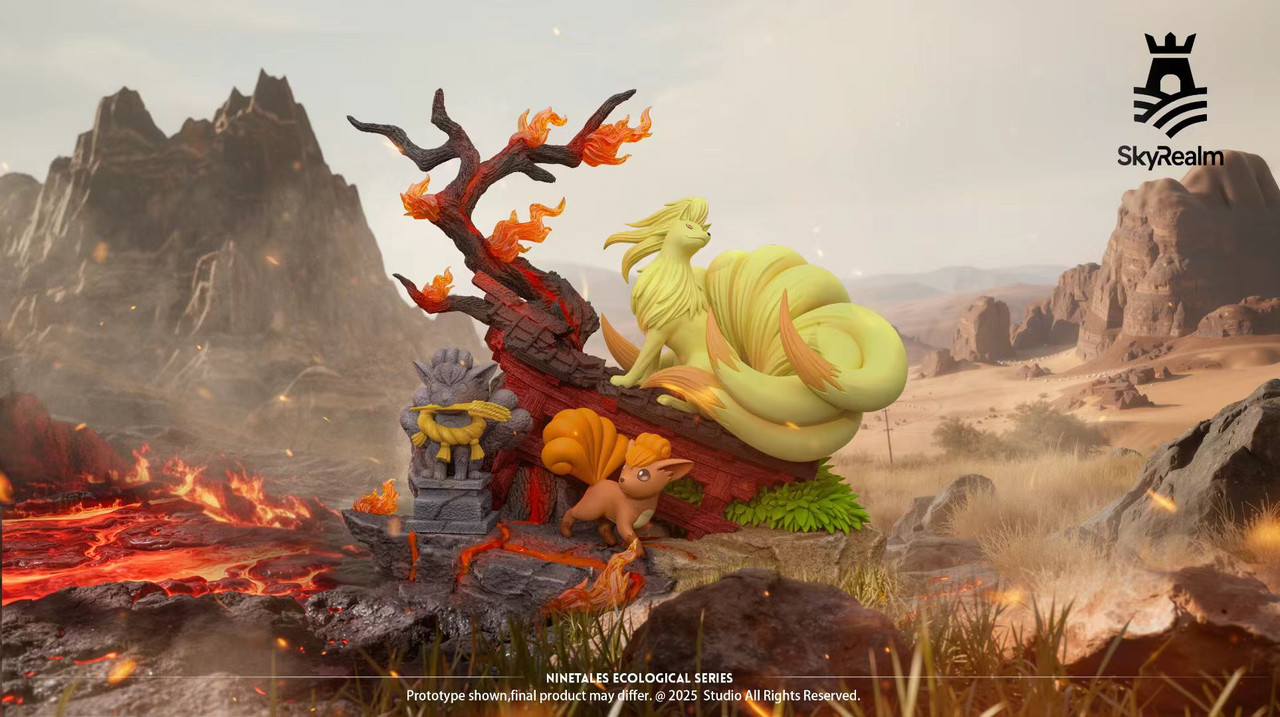 Ninetales & Vulpix - Pokemon 1/20