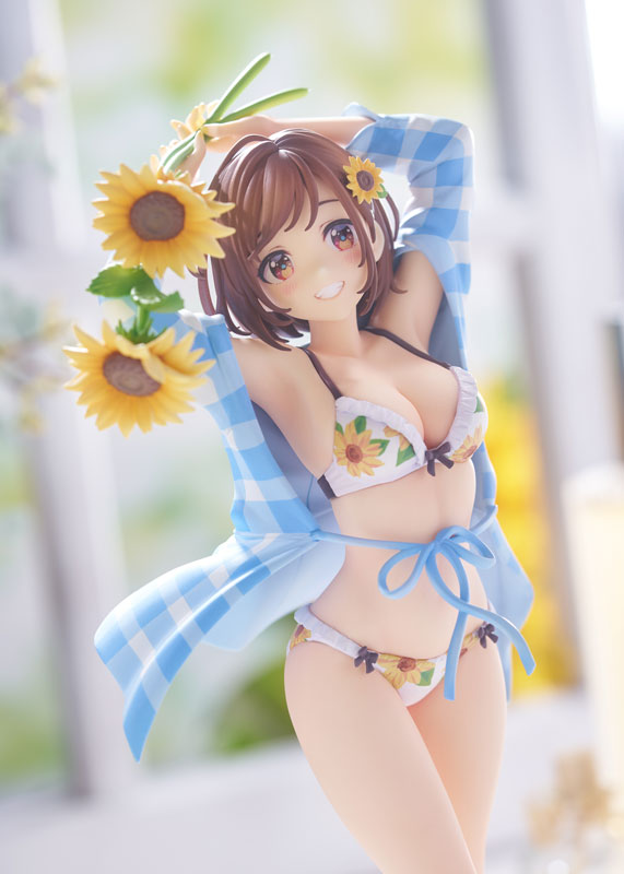 Sunflower Girl Illustration by EnMorikura 1/7