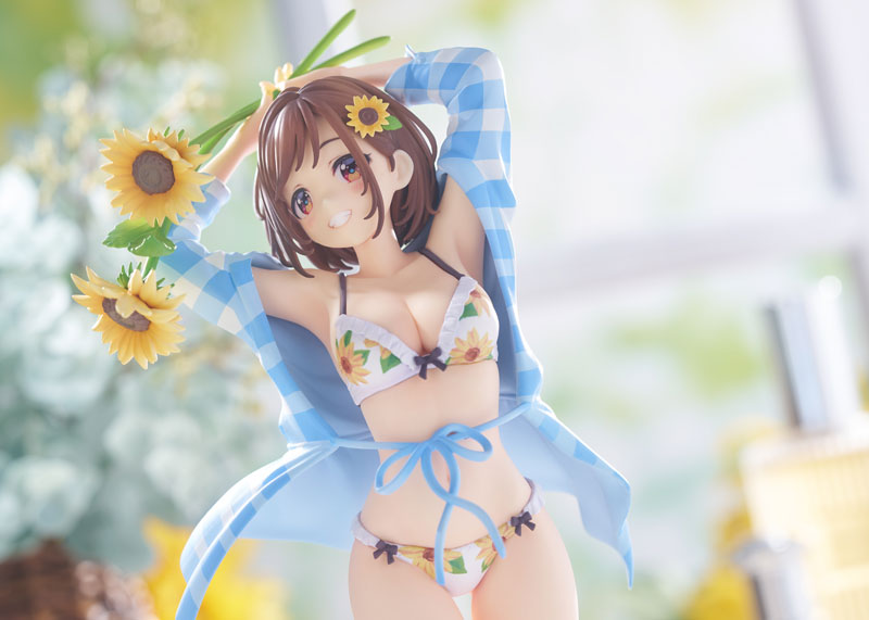 Sunflower Girl Illustration by EnMorikura 1/7