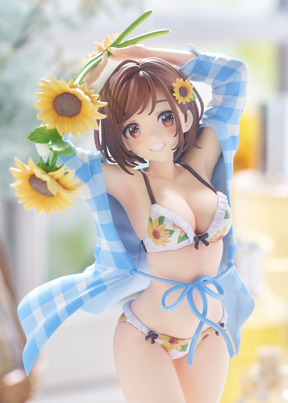 Sunflower Girl Illustration by EnMorikura 1/7