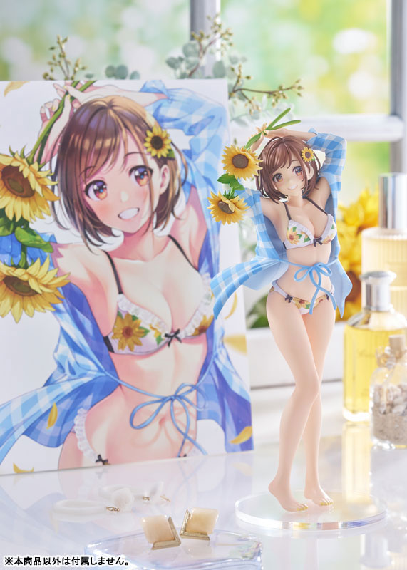 Sunflower Girl Illustration by EnMorikura 1/7