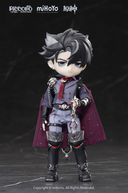 PICCODO ACTION DOLL X Genshin Impact Wriothesley Chibi Doll