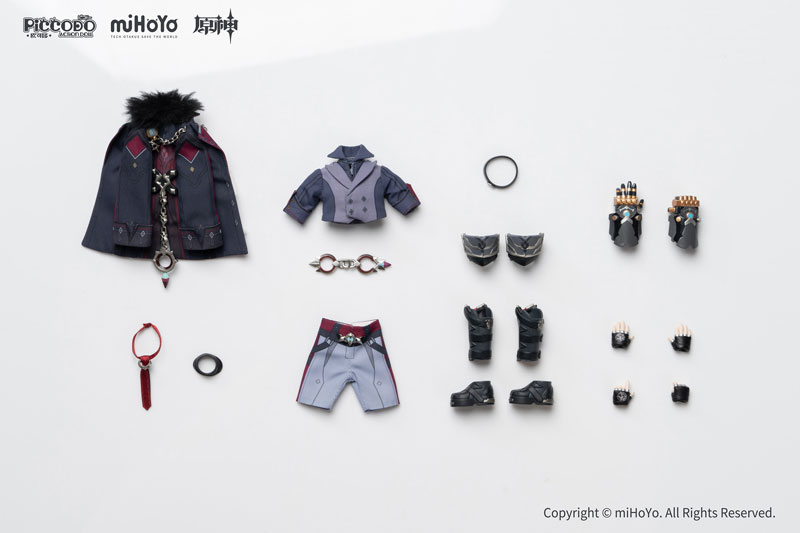 PICCODO ACTION DOLL X Genshin Impact Wriothesley Chibi Doll