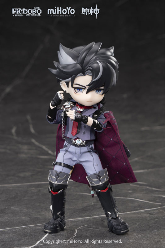 PICCODO ACTION DOLL X Genshin Impact Wriothesley Chibi Doll