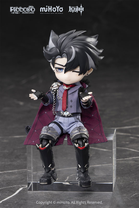 PICCODO ACTION DOLL X Genshin Impact Wriothesley Chibi Doll