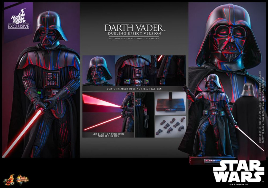 Star Wars - Darth Vader Duel Effect Version 1/6
