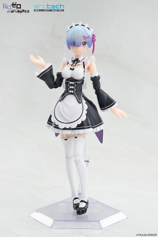 ARCTECH Posable Series Re:ZERO -Starting Life in Another World- Ram & Rem Set 1/8