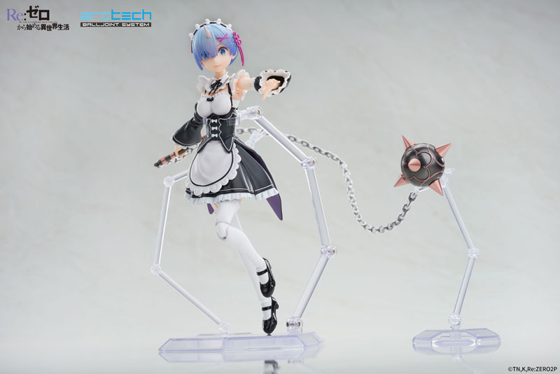 ARCTECH Posable Series Re:ZERO -Starting Life in Another World- Ram & Rem Set 1/8