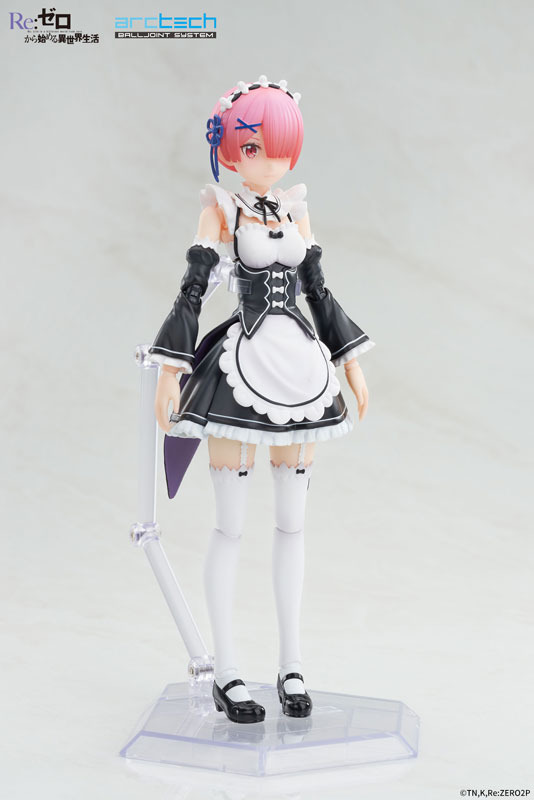 ARCTECH Posable Series Re:ZERO -Starting Life in Another World- Ram & Rem Set 1/8