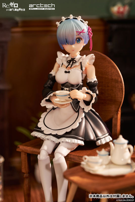 ARCTECH Posable Series Re:ZERO -Starting Life in Another World- Ram & Rem Set 1/8