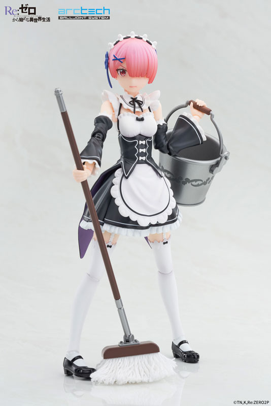 ARCTECH Posable Series Re:ZERO -Starting Life in Another World- Ram & Rem Set 1/8