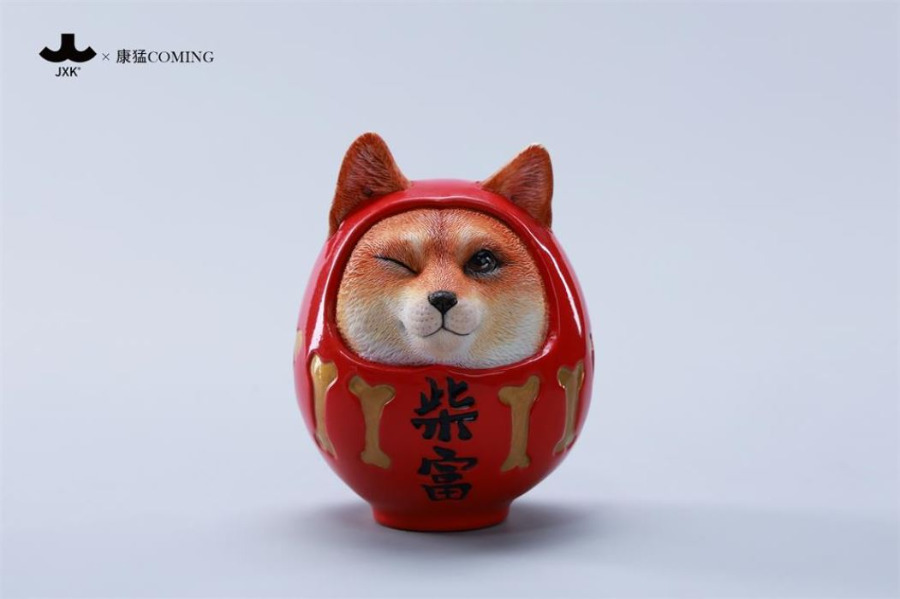 Shiba Fortune Daruma