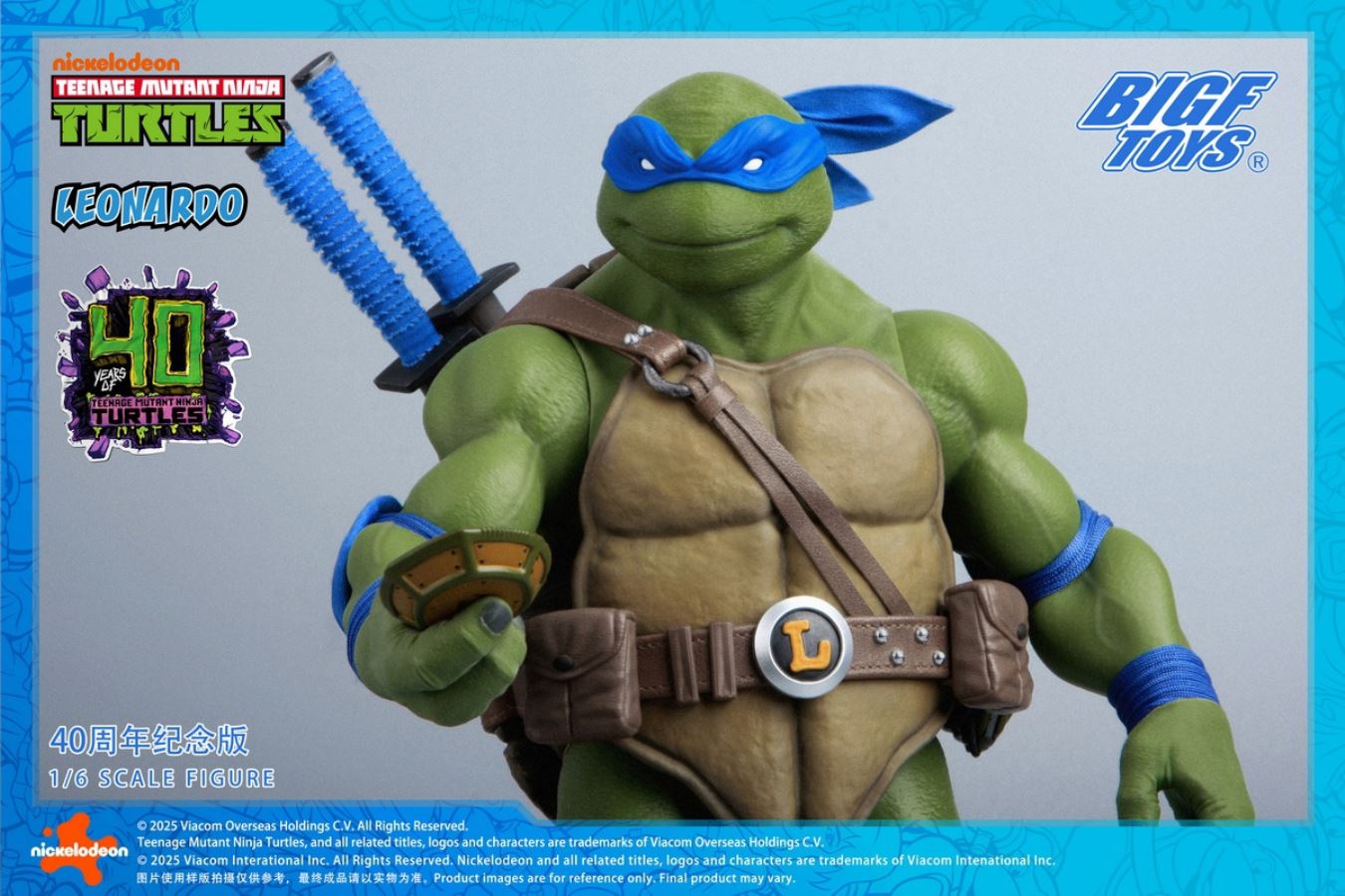 Ninja Turtles Leonardo 40th Anniversary 1/6