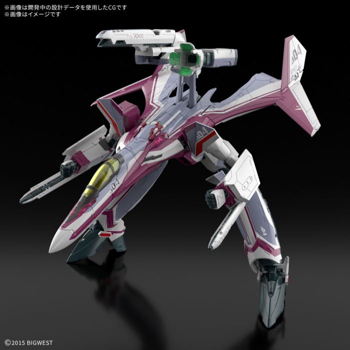 HG 1/100 VF-31C Siegfried (Mirage Farina Jenius) Deluxe Set