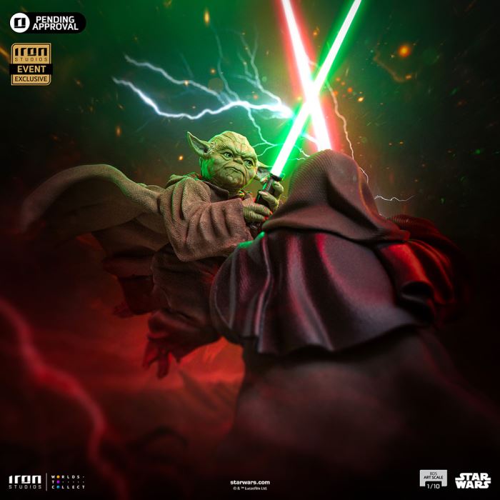 Yoda vs Palpatine