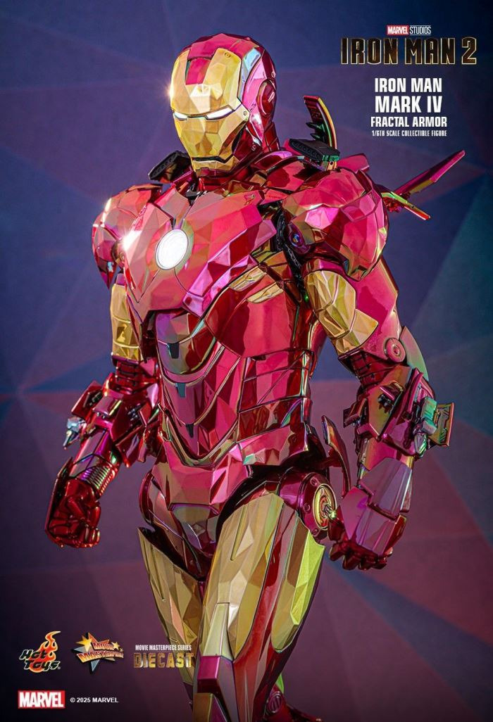 Iron Man Mark IV (Fractal Armor) 1/6
