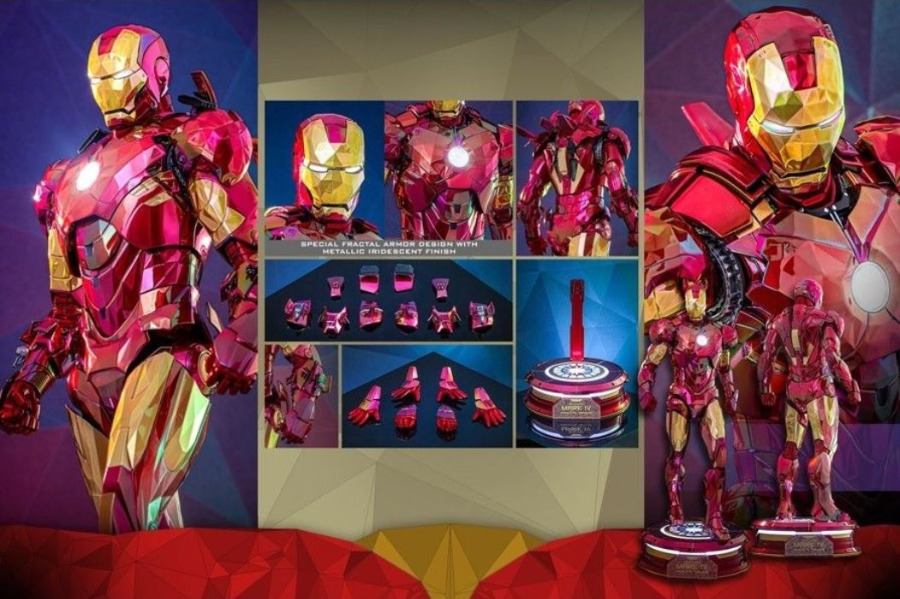 Iron Man Mark IV (Fractal Armor) 1/6