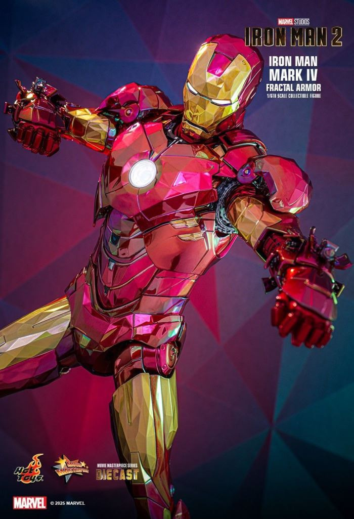 Iron Man Mark IV (Fractal Armor) 1/6
