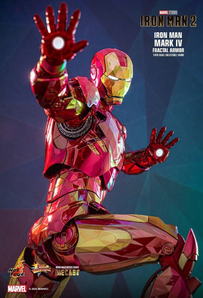 Iron Man Mark IV (Fractal Armor) 1/6