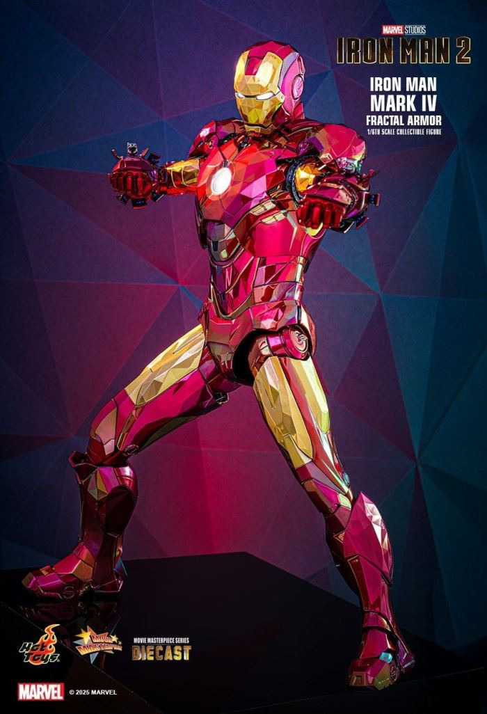 Iron Man Mark IV (Fractal Armor) 1/6