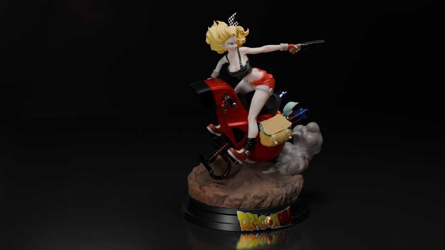 Motorcycle Launch - Dragon Ball