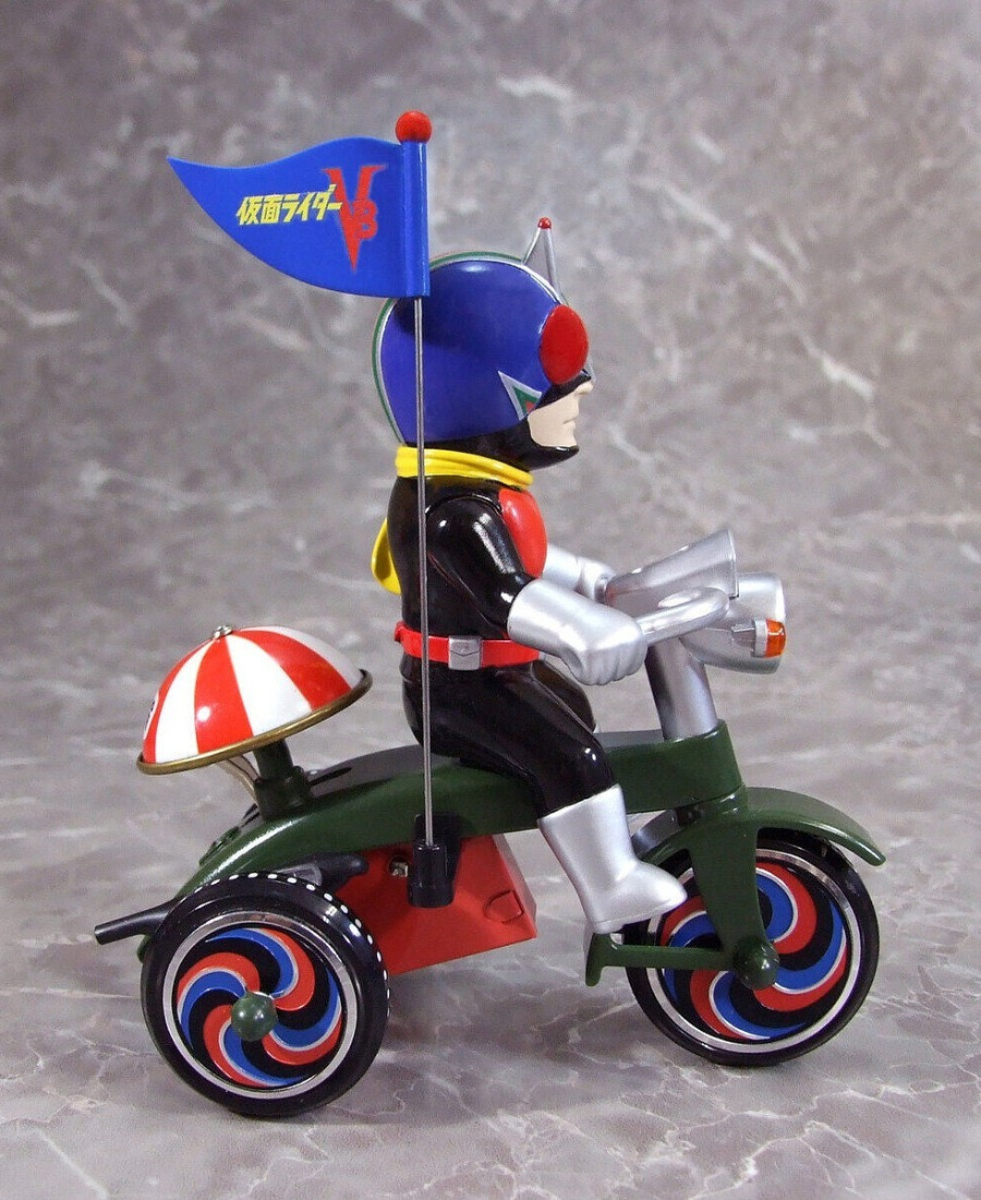 EX tricycle Kamen Rider V3 & Rider Man