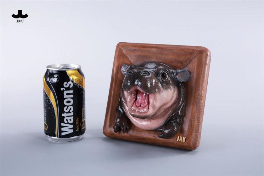 Baby Hippo Photo Frame：MooDeng 1/6