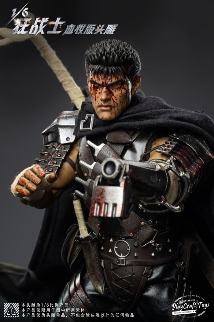 Berserker Head Sculpture 1/6