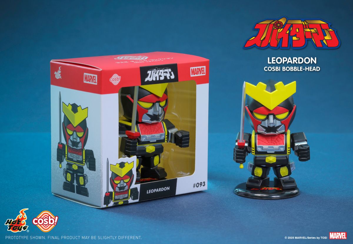 Spider-Man & Leopardon Bobble-Head Cosbi