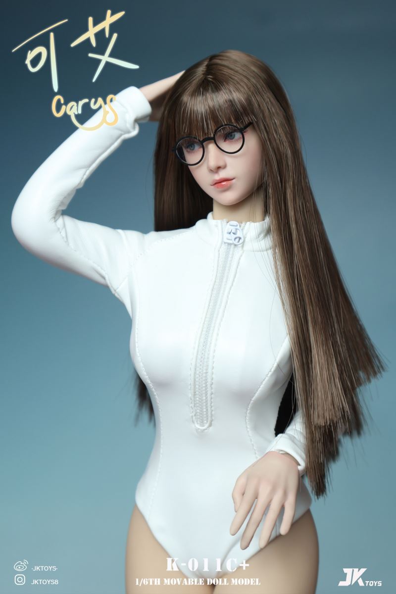 Asian Beauty Head Sculpture - Carys (Positive Eyes) 1/6