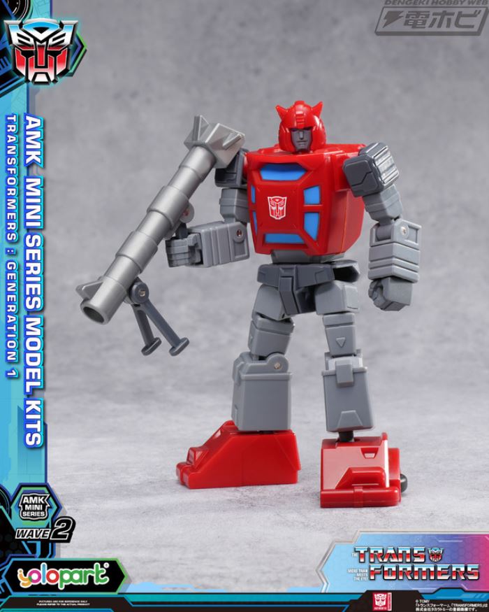 AMK MINI Series AMK MINI WAVE2 Transformers/G1