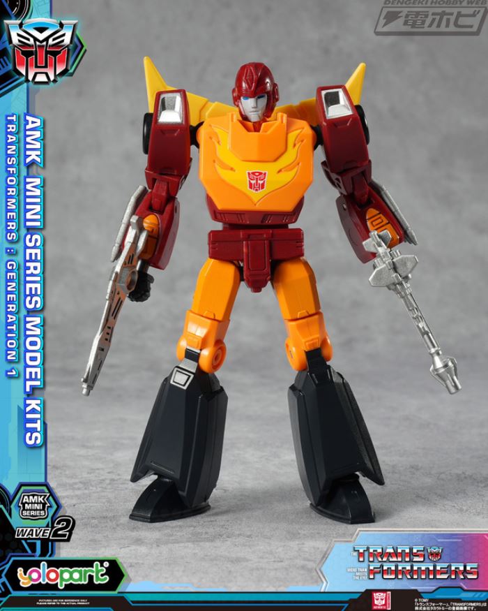 AMK MINI Series AMK MINI WAVE2 Transformers/G1