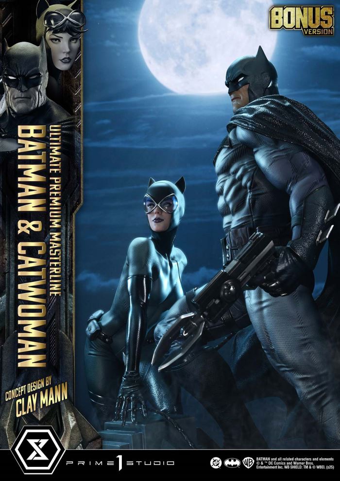 Batman & Catwoman (Concept Design by CLAY MANN)