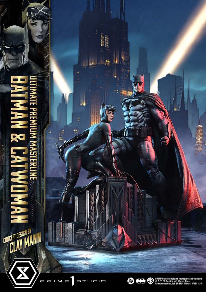 Batman & Catwoman (Concept Design by CLAY MANN)