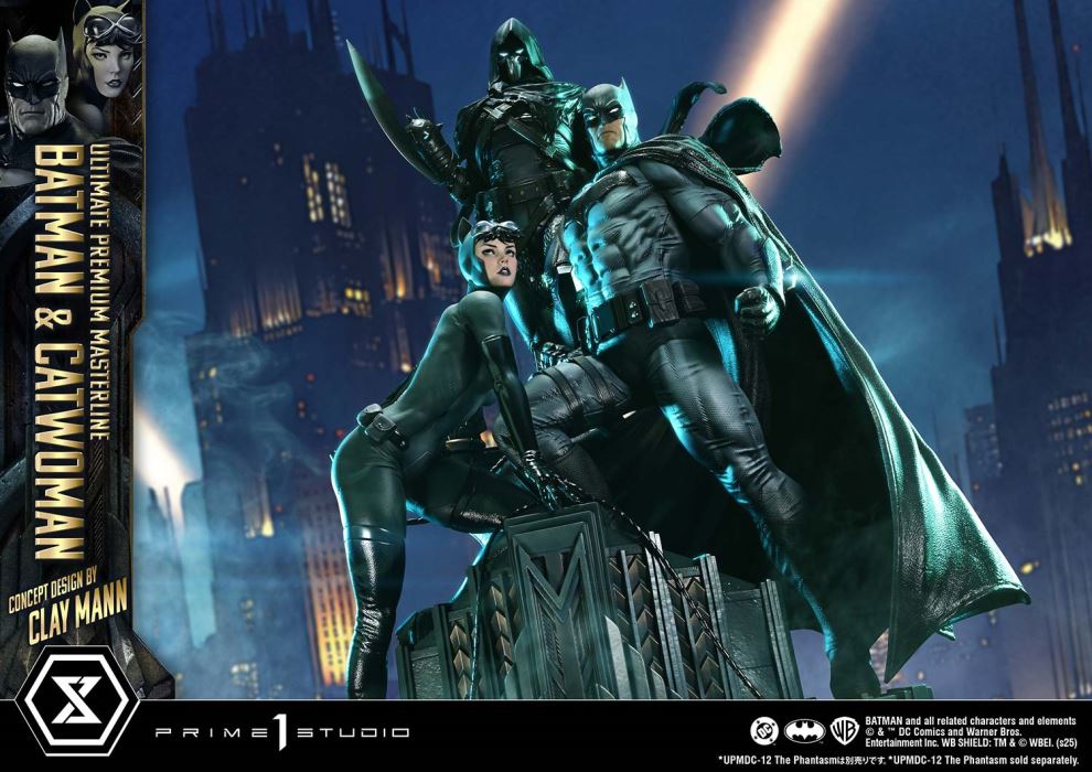 Batman & Catwoman (Concept Design by CLAY MANN)