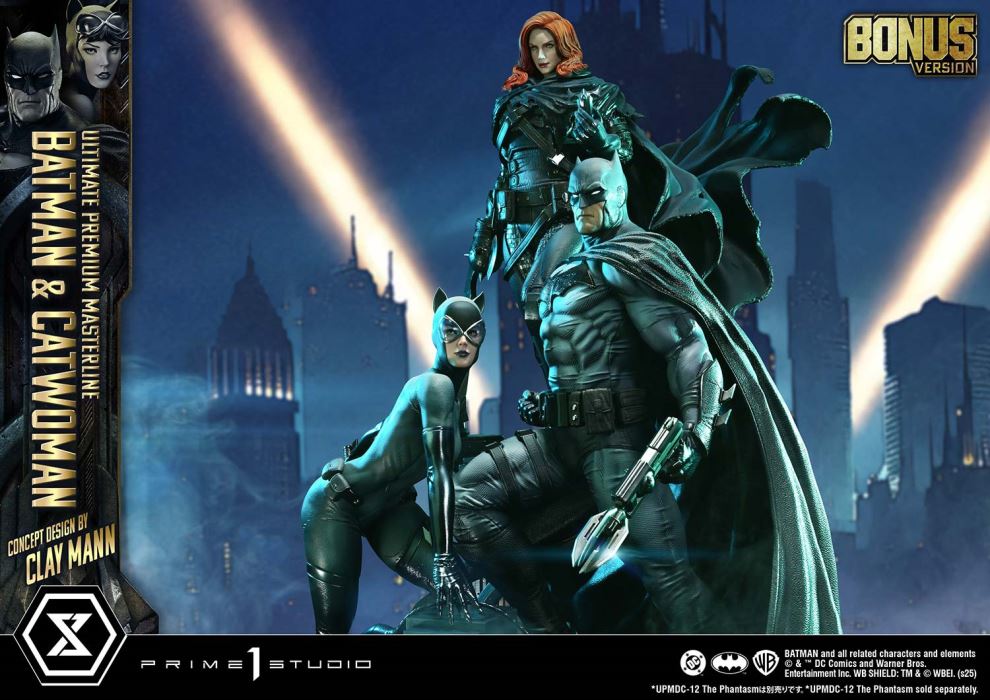 Batman & Catwoman (Concept Design by CLAY MANN)