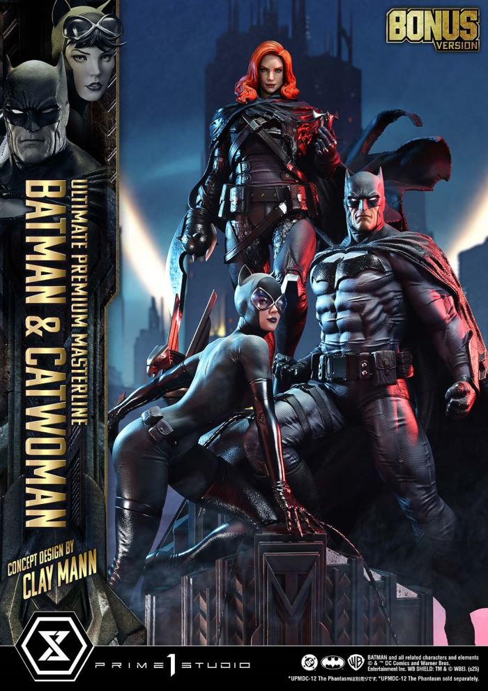 Batman & Catwoman (Concept Design by CLAY MANN)