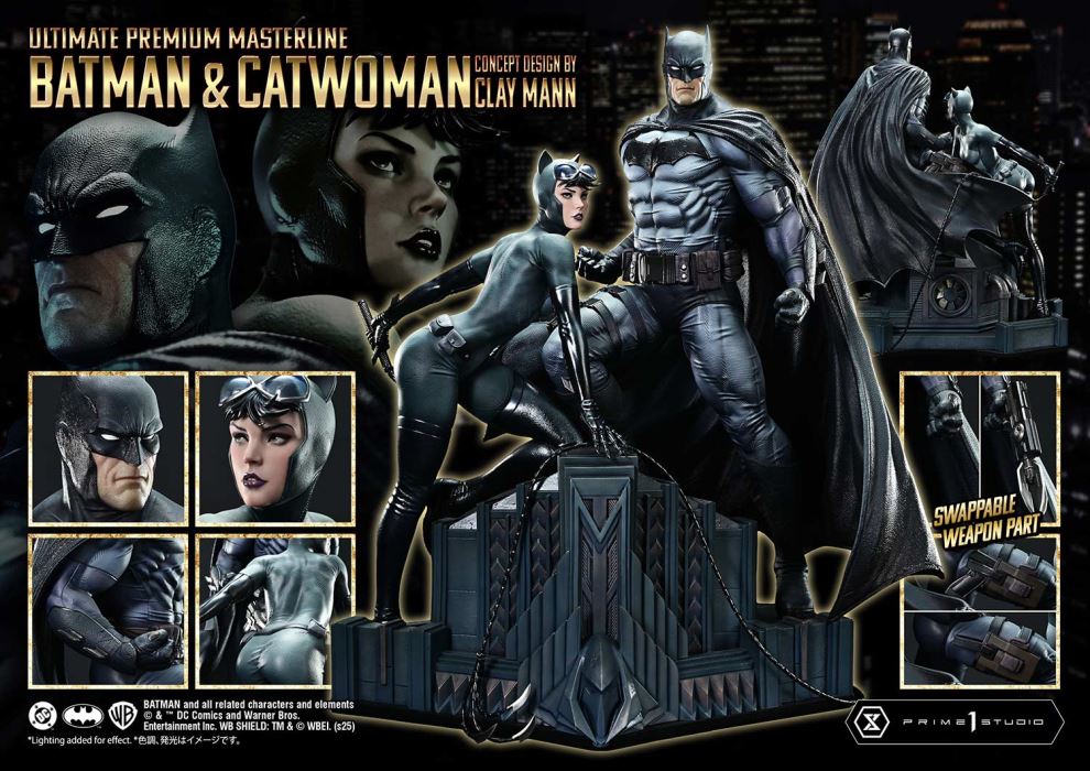 Batman & Catwoman (Concept Design by CLAY MANN)