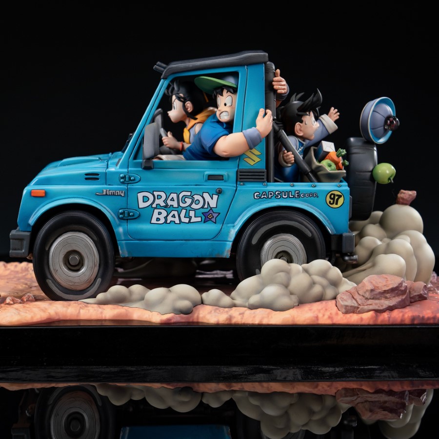 Chichi drive a car - Dragon Ball