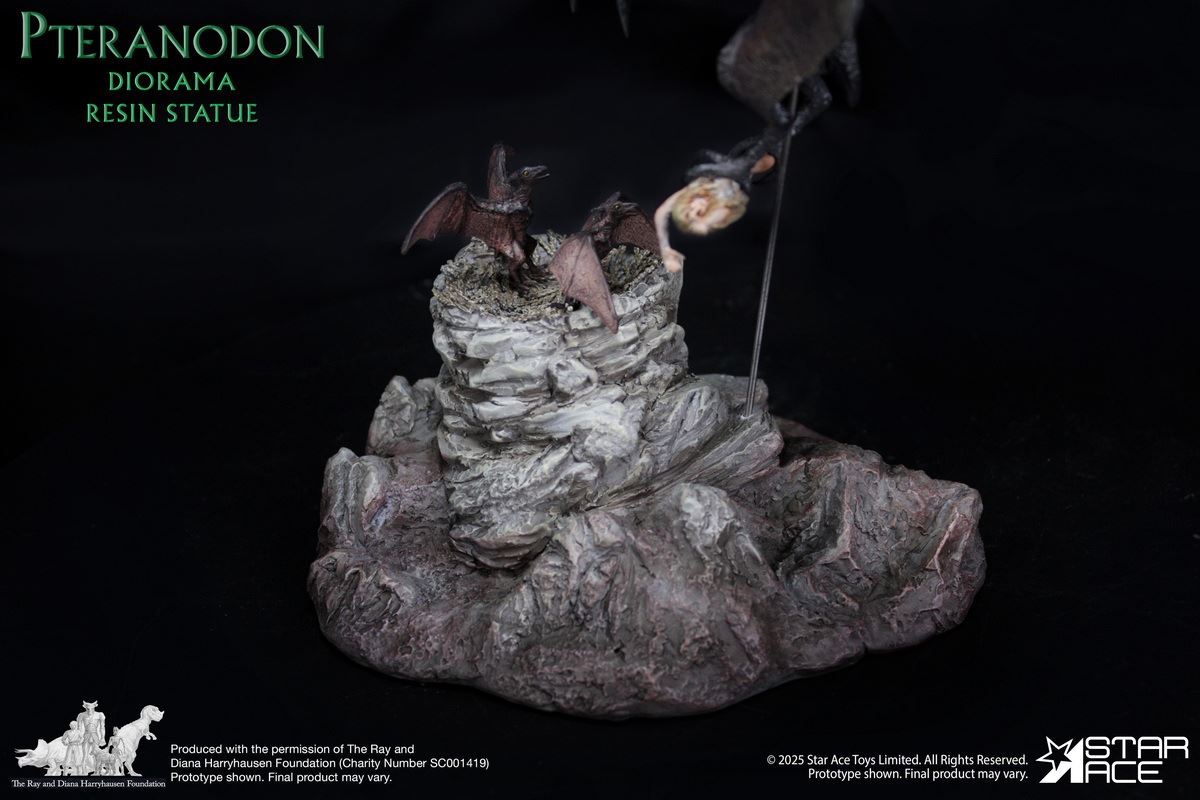 Ray Harryhausen series - Pterosaur base scene 1/8