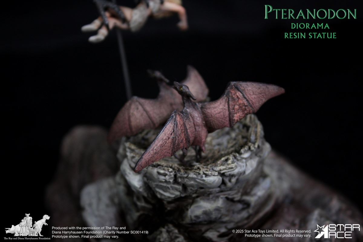Ray Harryhausen series - Pterosaur base scene 1/8
