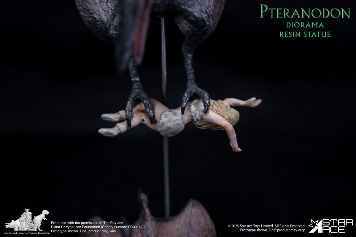 Ray Harryhausen series - Pterosaur base scene 1/8