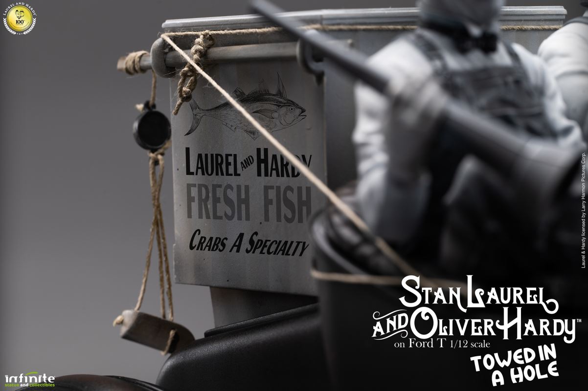 Stan Laurel & Oliver Hardy on Ford T
