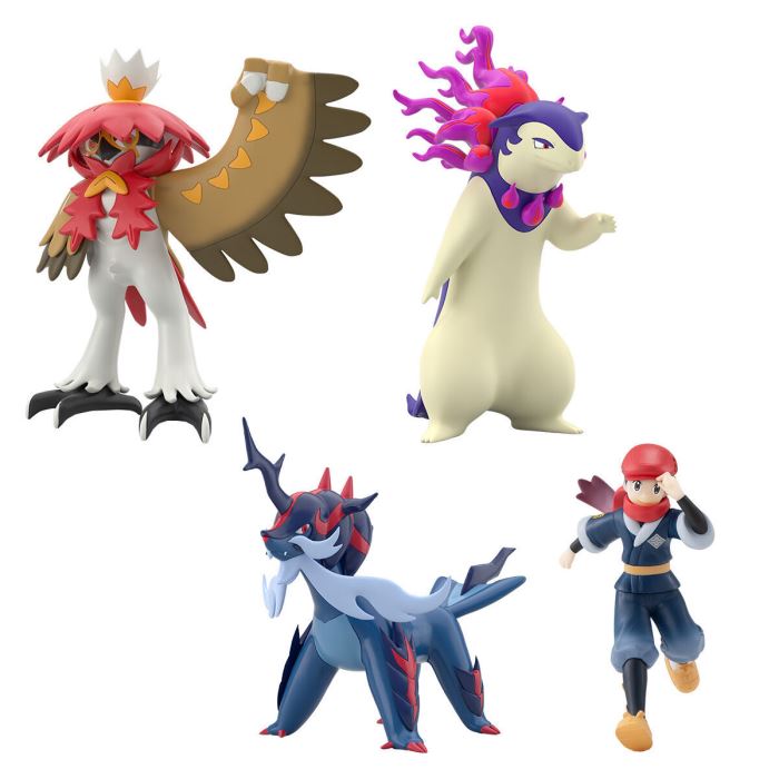 Jade Region: Teru, Tyrannosaurus (Jade form), Dwarf Pokémon (Jade form), and Decidueye (Jade form)
