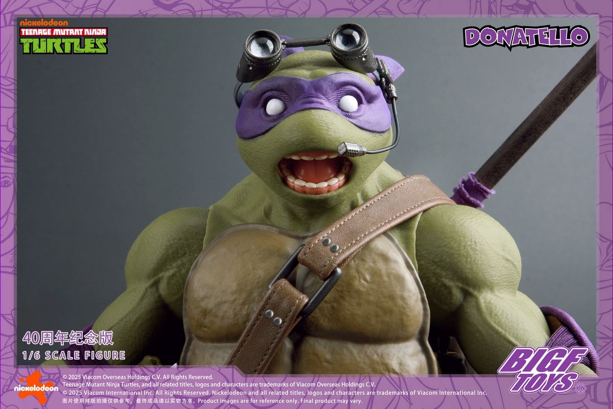 Teenage Mutant Ninja Turtle Donatello 40th Anniversary Edition 1/6
