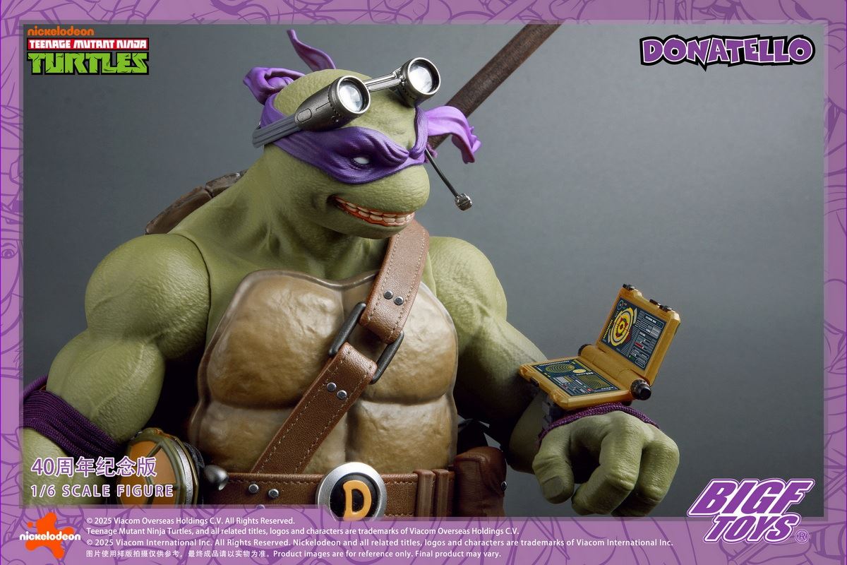 Teenage Mutant Ninja Turtle Donatello 40th Anniversary Edition 1/6