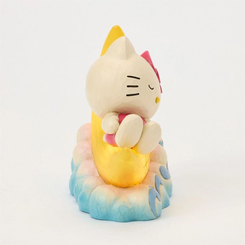 Hello Kitty on LED Moon