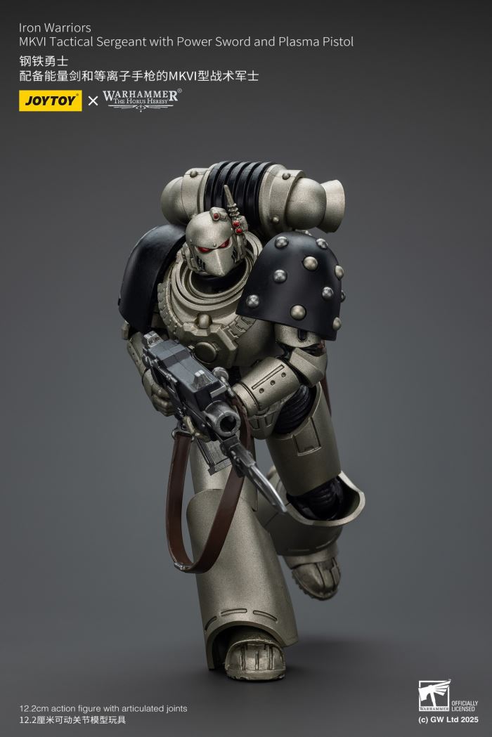 Iron Warrior - MKVI Tactical Sergeant/Divine Chosen Command Team Legion Flag 1/18